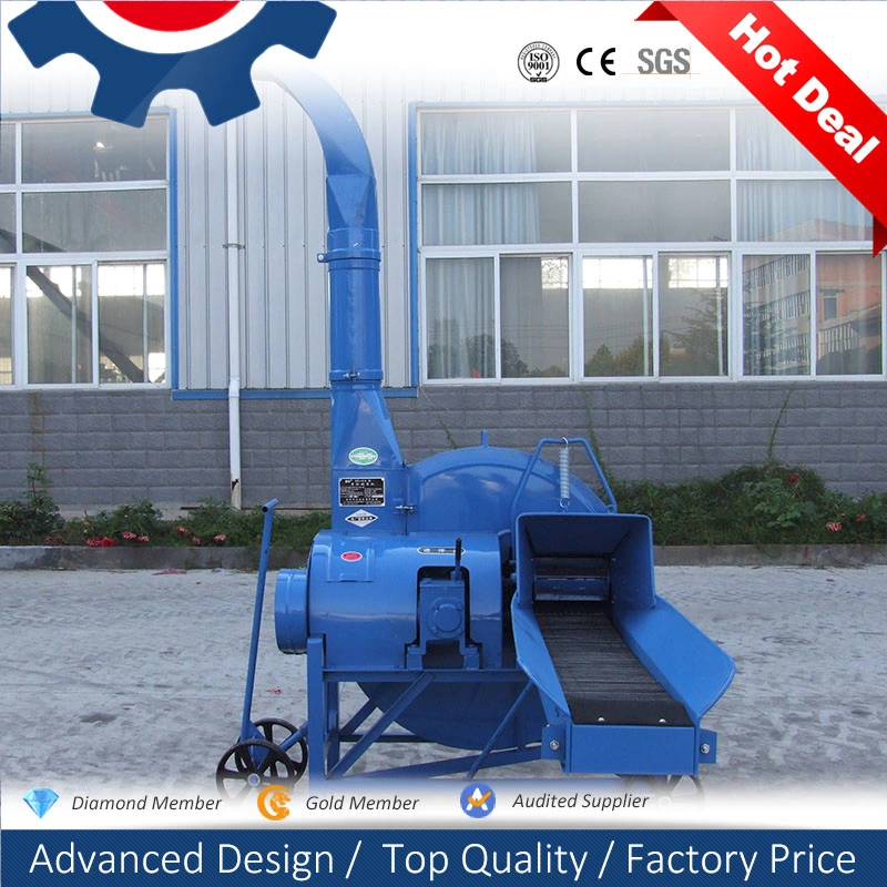 Agricultural Crop Stalk Straw Chaff Cutter Machine for Dairy Farm Feed