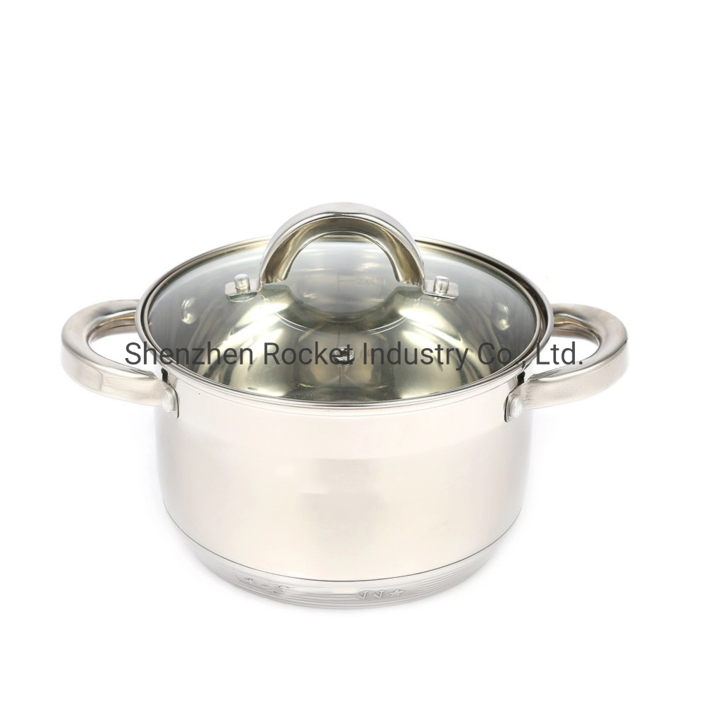 OEM Cuisine Casseroles casserole de gros pot de la cuisine en acier inoxydable Ensemble