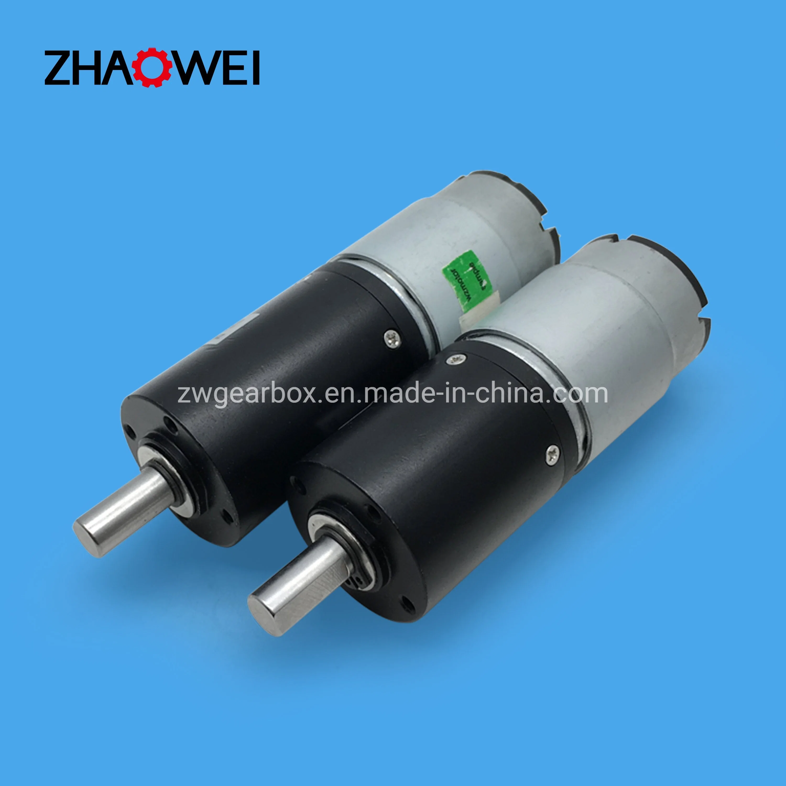 12V Low Rpm Small DC Gear Motor with Gearbox