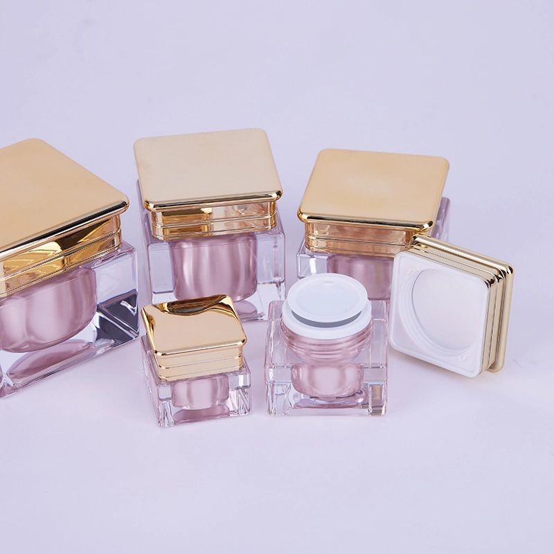 Wholesale 5g10g15g 30g 50g 30ml 50ml 100ml Acrylic Luxury Cosmetics Bottles and Jars Set for Eye Cream Face Cream