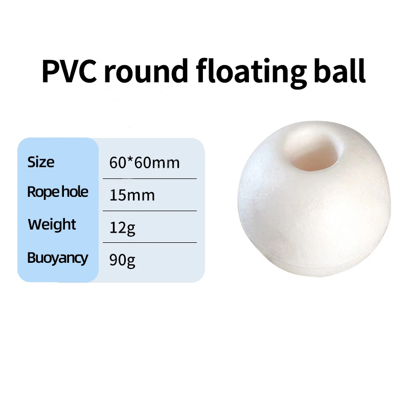 Custom Color Light Weight Durable Polyvinyl Chloride Resin PVC Float Ball