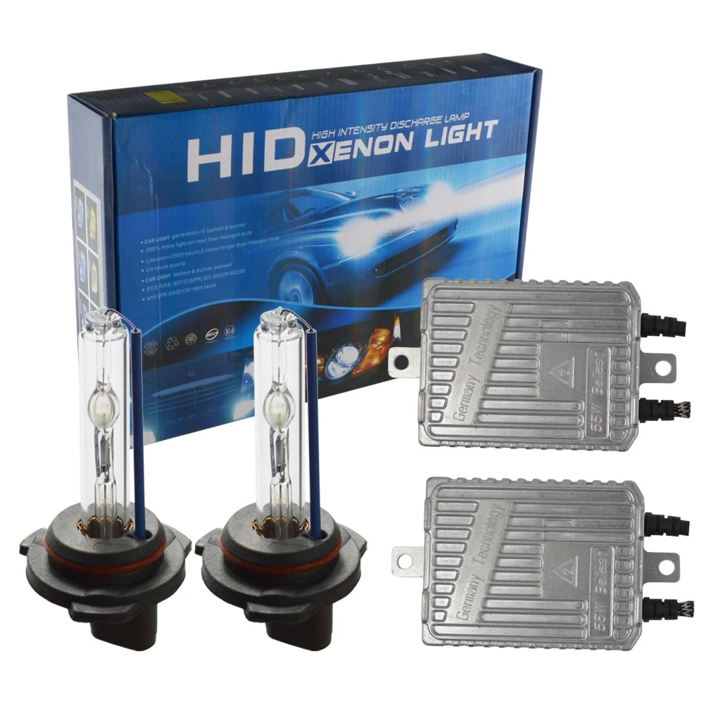 3000K 10000K 12000K CE High Quality 4300K 6000K 8000K 12V AC 55W K6 Hb4 9006 Headlight HID Lamp HID Kit 55W