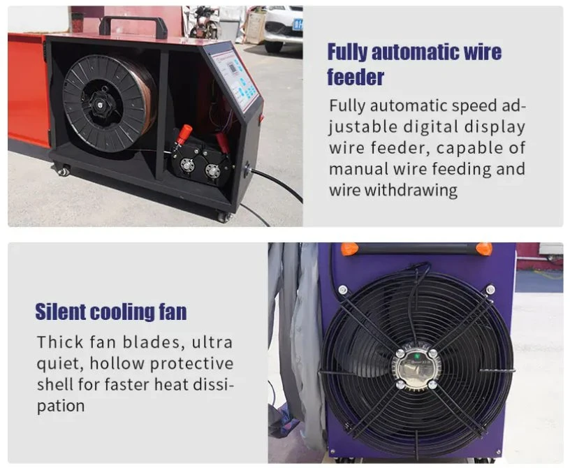 Máquina de soldadura láser de fibra de 2000W Max para acero al carbono