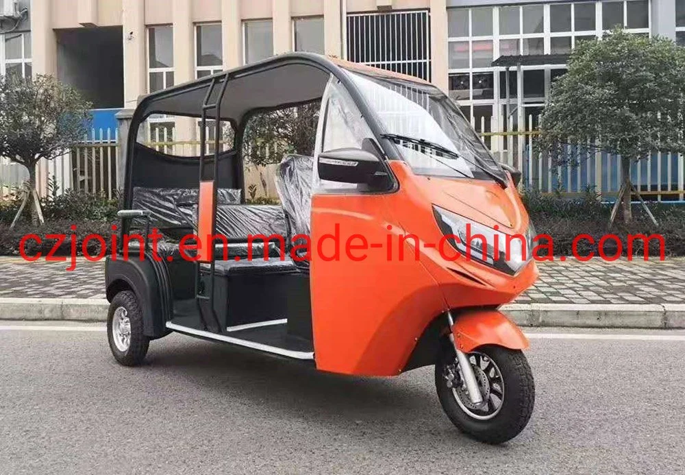 Triciclo eléctrico de pasajeros de tres ruedas Marca OEM de rickshaw eléctrico