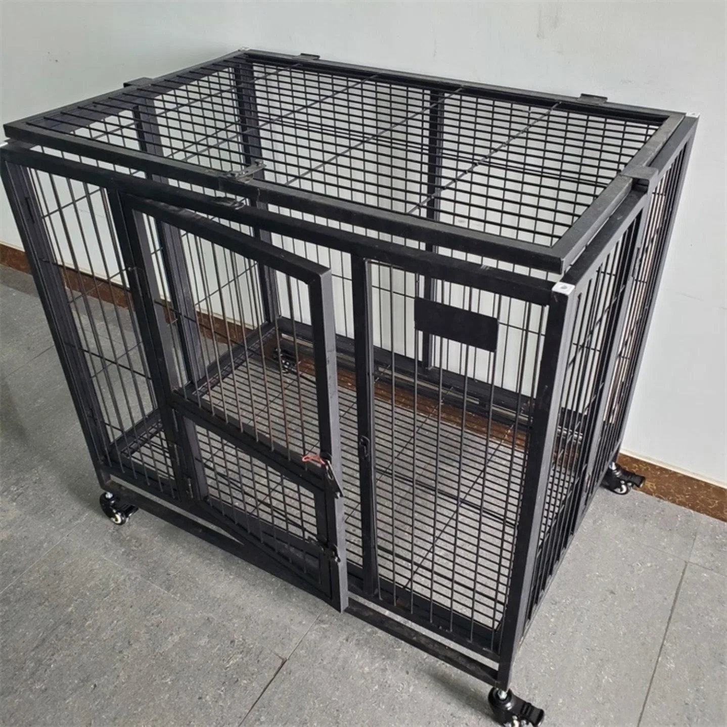 In Stock Commercial Pet Metal Cages Metal Mesh Pet Dog Cage
