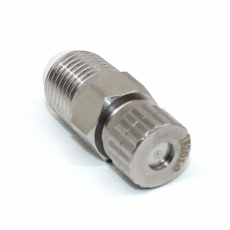 304 Stainless Steel Fog Nozzle with Filter for High Pressure Water Sprinkling