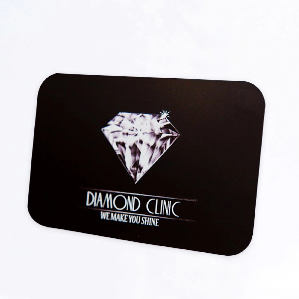 Custom Brushed and Anodized Finish VIP Metal Business Card