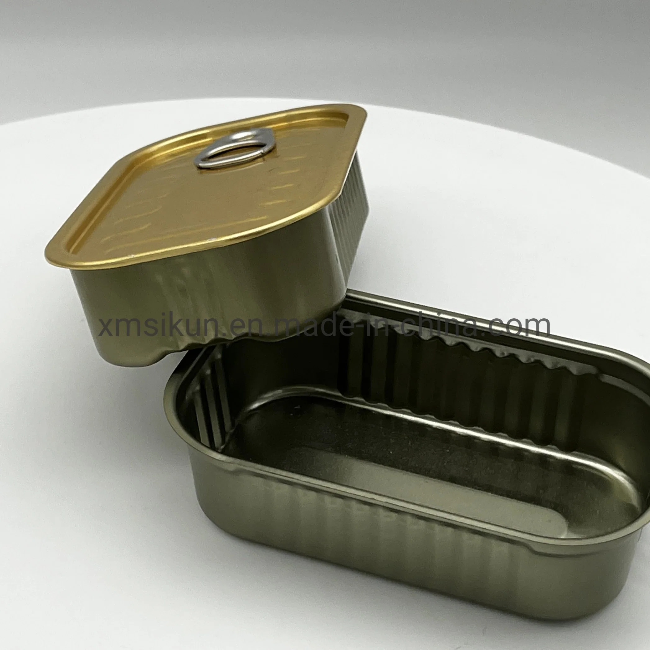 Metal Tin Can Manufacturers Wholesale/Supplier 311# Price Low Sardine Can