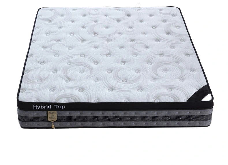 Hot Sale High quality/High cost performance  Durable 5 Star Hotel Mattress Box Spring Bed