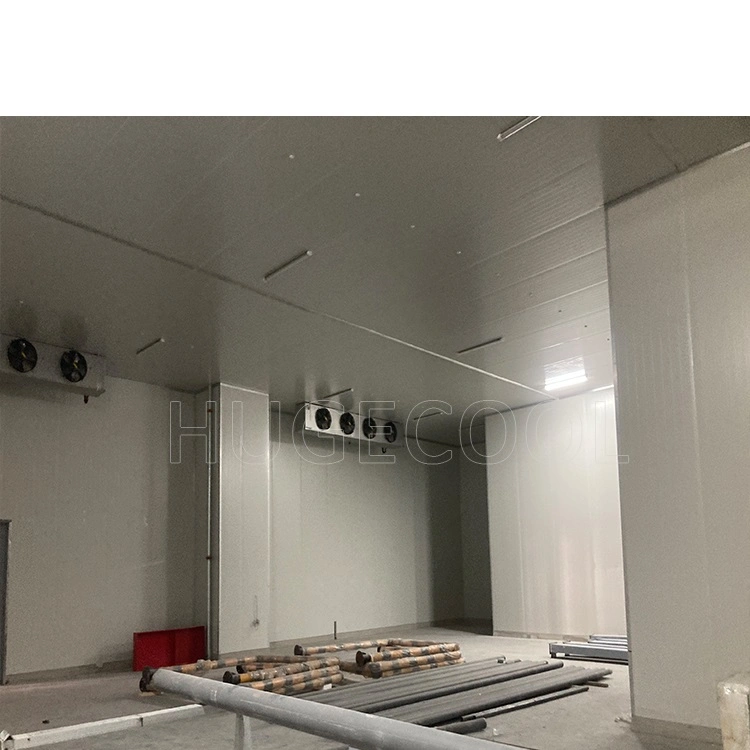 50m*50m logística de armazenagem a frio com rack do sistema de refrigeração