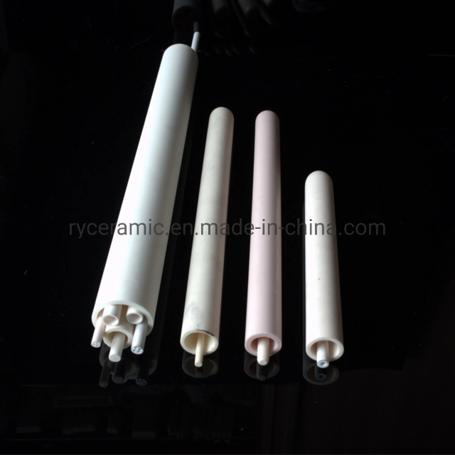 Industrial Alumina Al2O3 Ceramic Pump Rod Alumina Ceramic Piston Tube