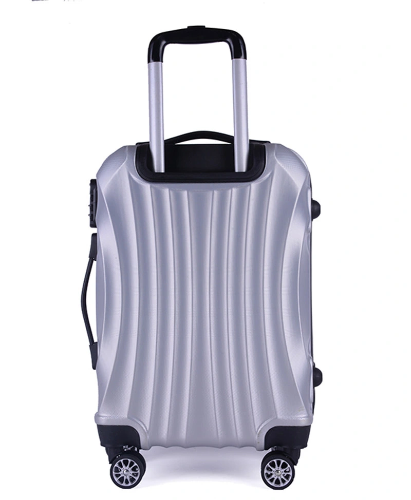 4wheels Hardshell Luggage, Low Price Promotional ABS New Material Suitcase (XHA120)