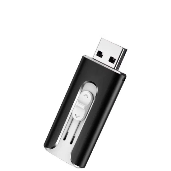 OEM 3 in 1 USB OTG Flash Drive for iPhone Android HD Memory Stick Drive