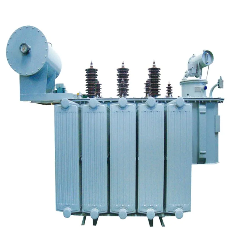 Transformador de transmisión de potencia, pérdida baja trifásica en toma de carga Cambiador transformador de distribución sumergida de aceite 11kV 250/315/400/500kVA