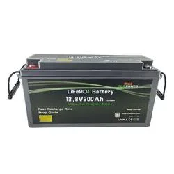 Mica 12V 100ah LiFePO4 batería recargable de almacenamiento de iones de litio LiFePO4 12V 200ah Batterie para el sistema Solar