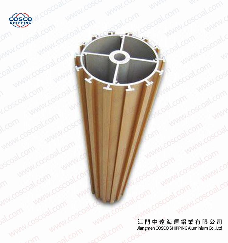 Aluminium/Customized Aluminum Extruded Tube with ISO9001 Certificated