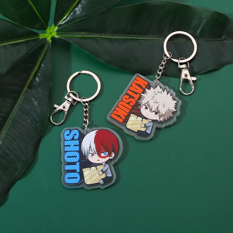 Wholesale/Supplier Custom My Hero Academia Anime Character Backpack Bag Handbag Accessories Gift Acrylic Keychain