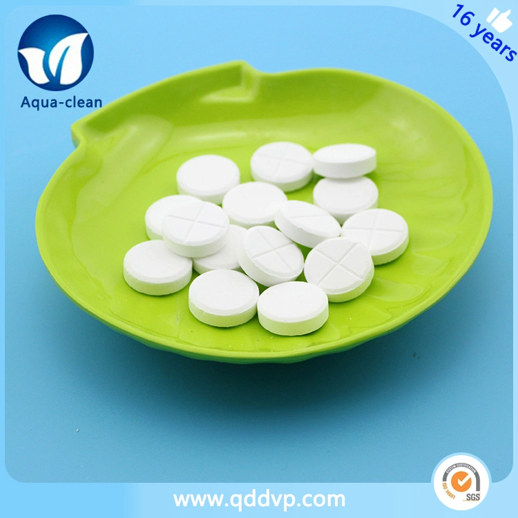 SDIC Sodium Dichloroisocyanurate Water Chemicals Disinfectant Effervescent Tablet 3.3G