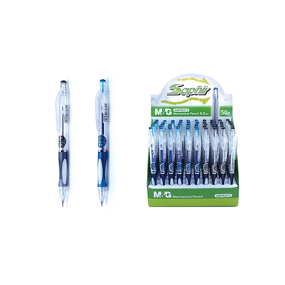 M&G Office School Stationery 0.5mm Sofe Fancy Comolded Plunger Mechanical Pencils