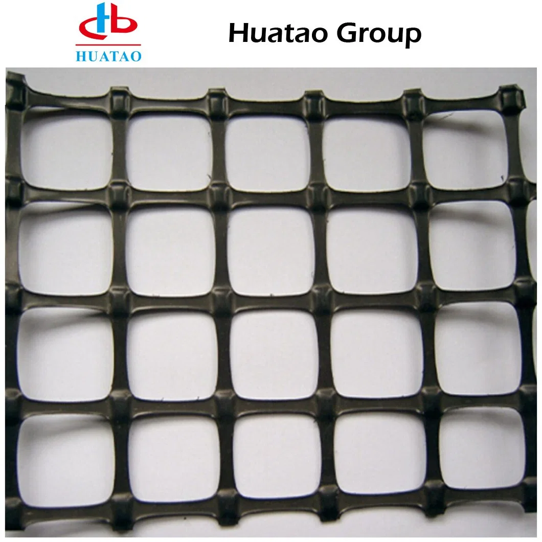 Polypropylene Plastic PP Biaxial Geogird PE Uniaxial Geogrid for Road Construction