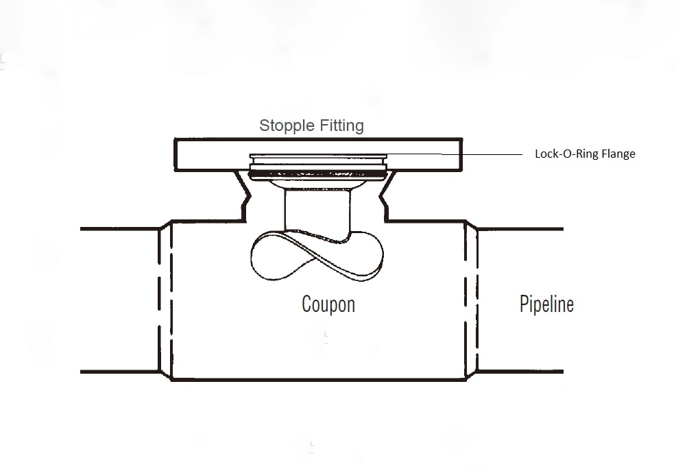 ASME B16.4 Tdw Lock O Ring Flange