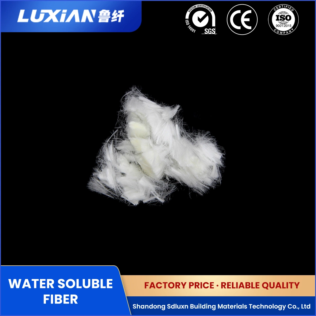 Luxn fibra corta el alcohol de polivinilo de alta calidad Lxpa-90 buena dispersión Polyvinyi Alcohol China Pollution-Free fibra soluble en agua con el poliéster fabricantes