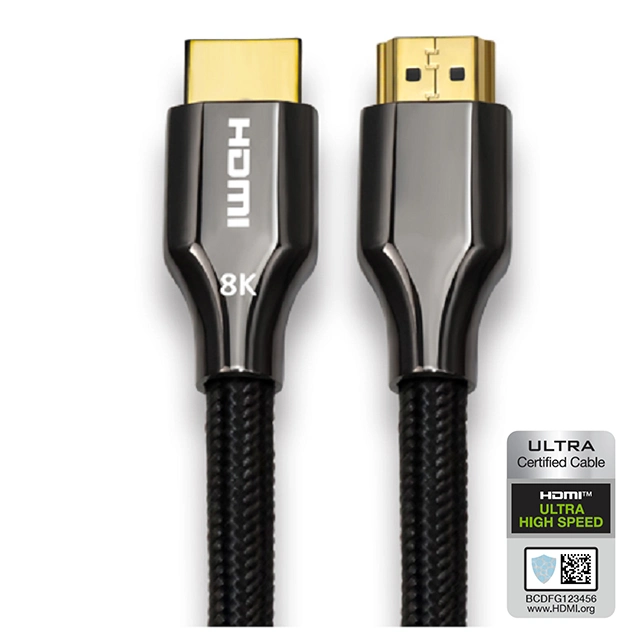 8K HDMI Cable Ultra High Speed 48Gbps 4K 120Hz Braided HDMI Cable Dynamic HDR Vision 8K HDMI cable