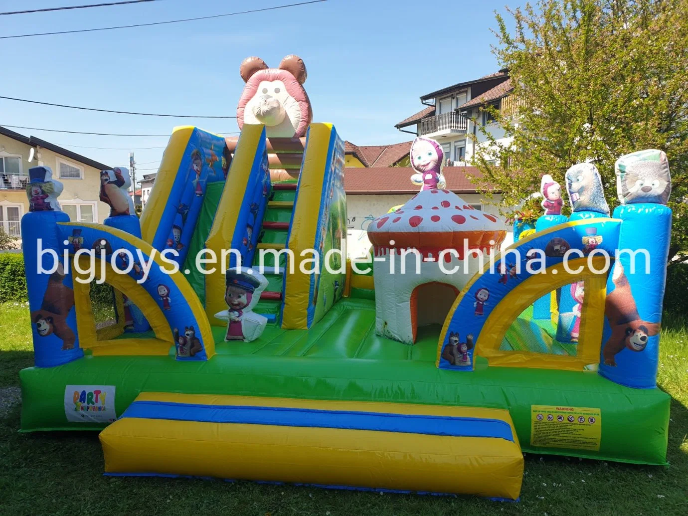 Combinação de Castelo de Bounce insuflável e tema de Princesa congelada da Hot Sale para Venda