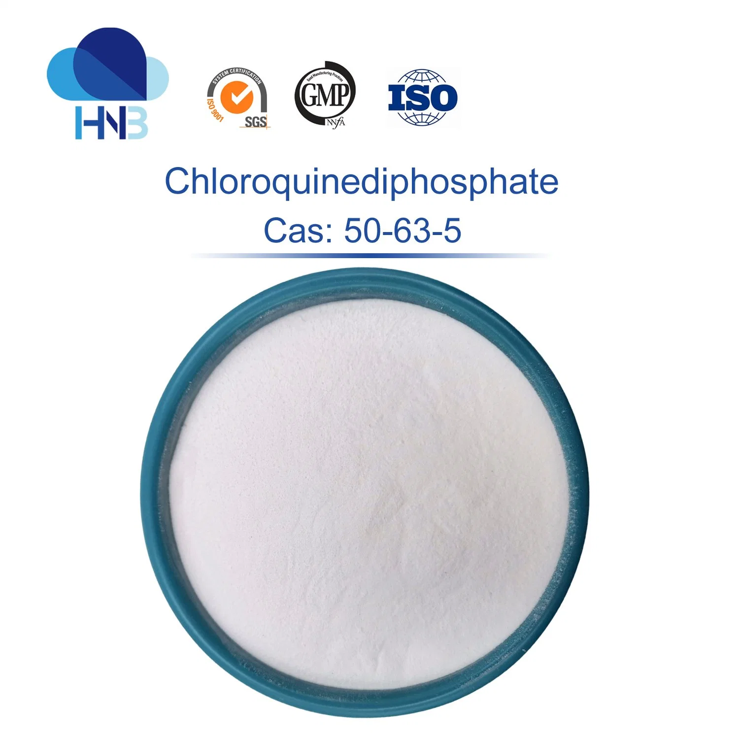 CAS: 50-63-5 Chloroquin Phosphat Pulver Resochin