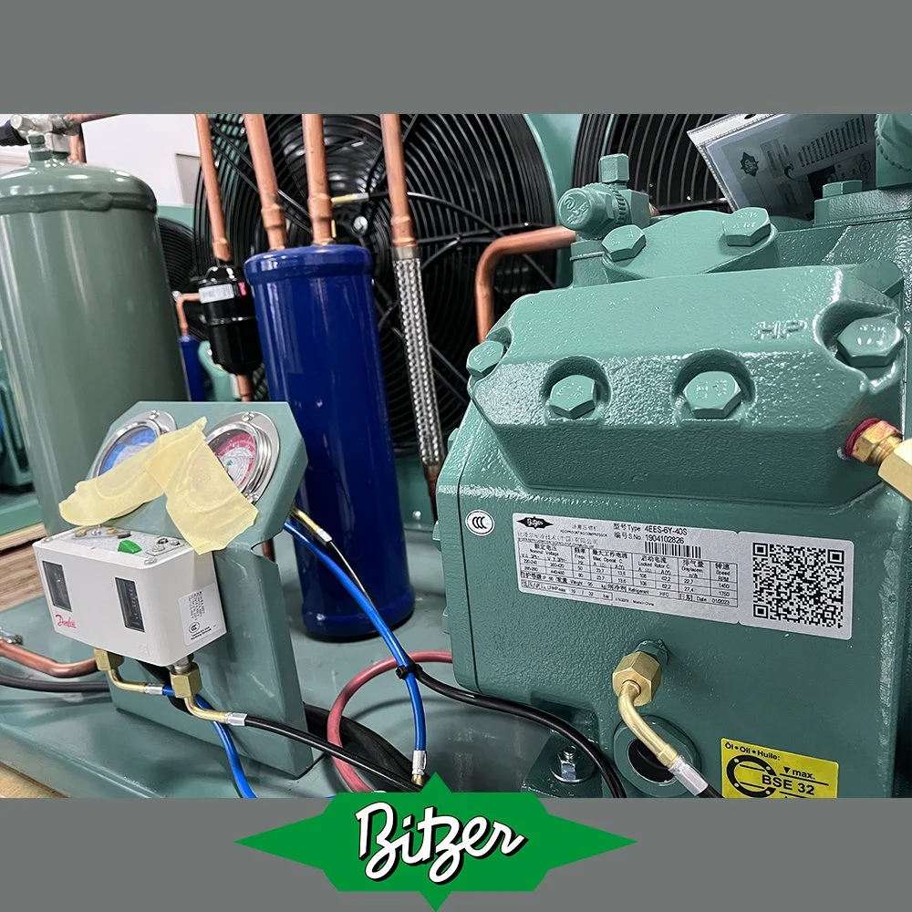 Bizter Semi Hermetic Compressor Refrigeration Condensing Unit for Coldroom