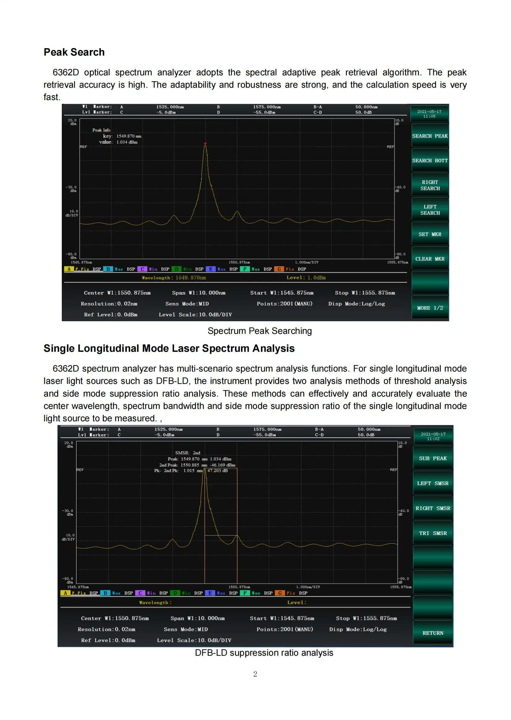 6362D Osa Similar to Deviser Ae8600 Optical Spectrum Analyzer