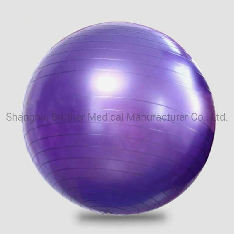 Inflatable PVC Gym Equipment Custom Printed Exercise Sports Exercise Yoga Balance Ball