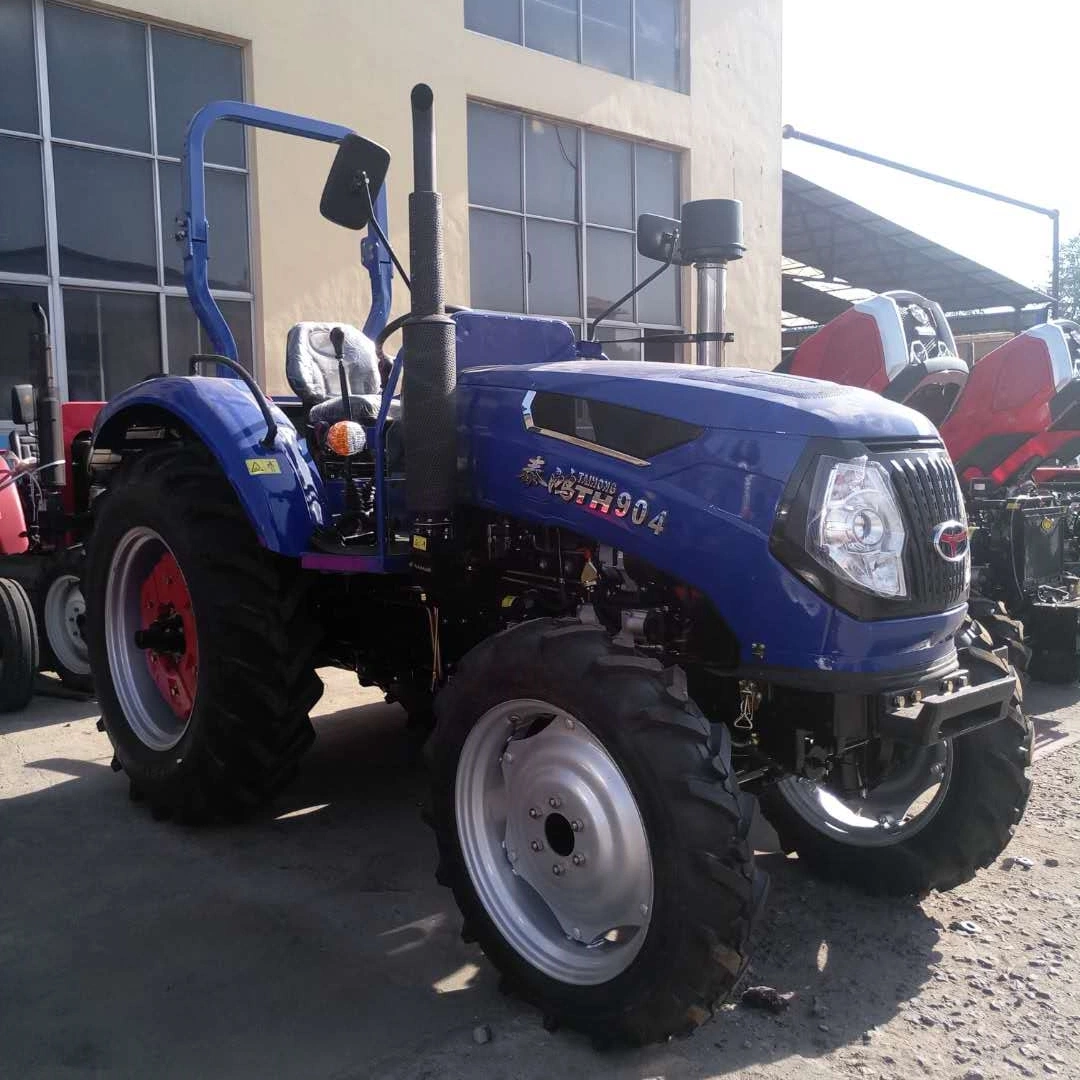 Agricultural Machinery Farm Tractor 90HP 4 Wd Tractor Matched with Loader /Back Hoe /Cultivator /Power Tiller