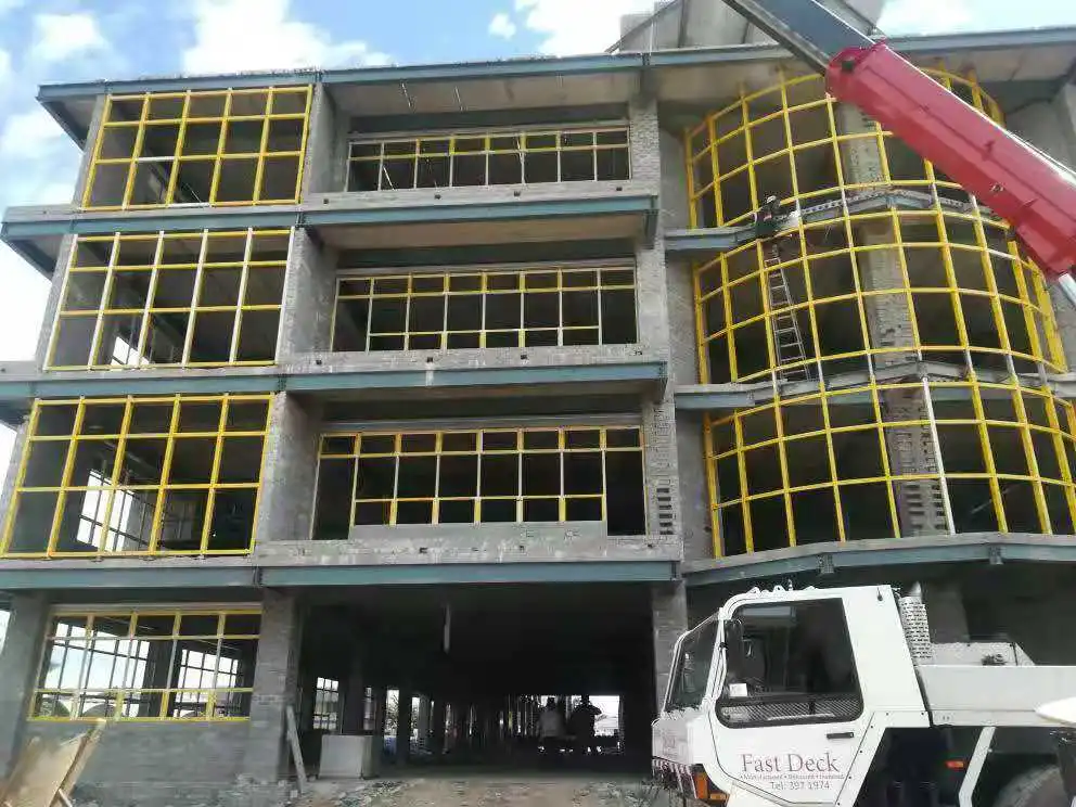 Pre-Engineered Metal Buildings Prefab Multi Storey Office Construction