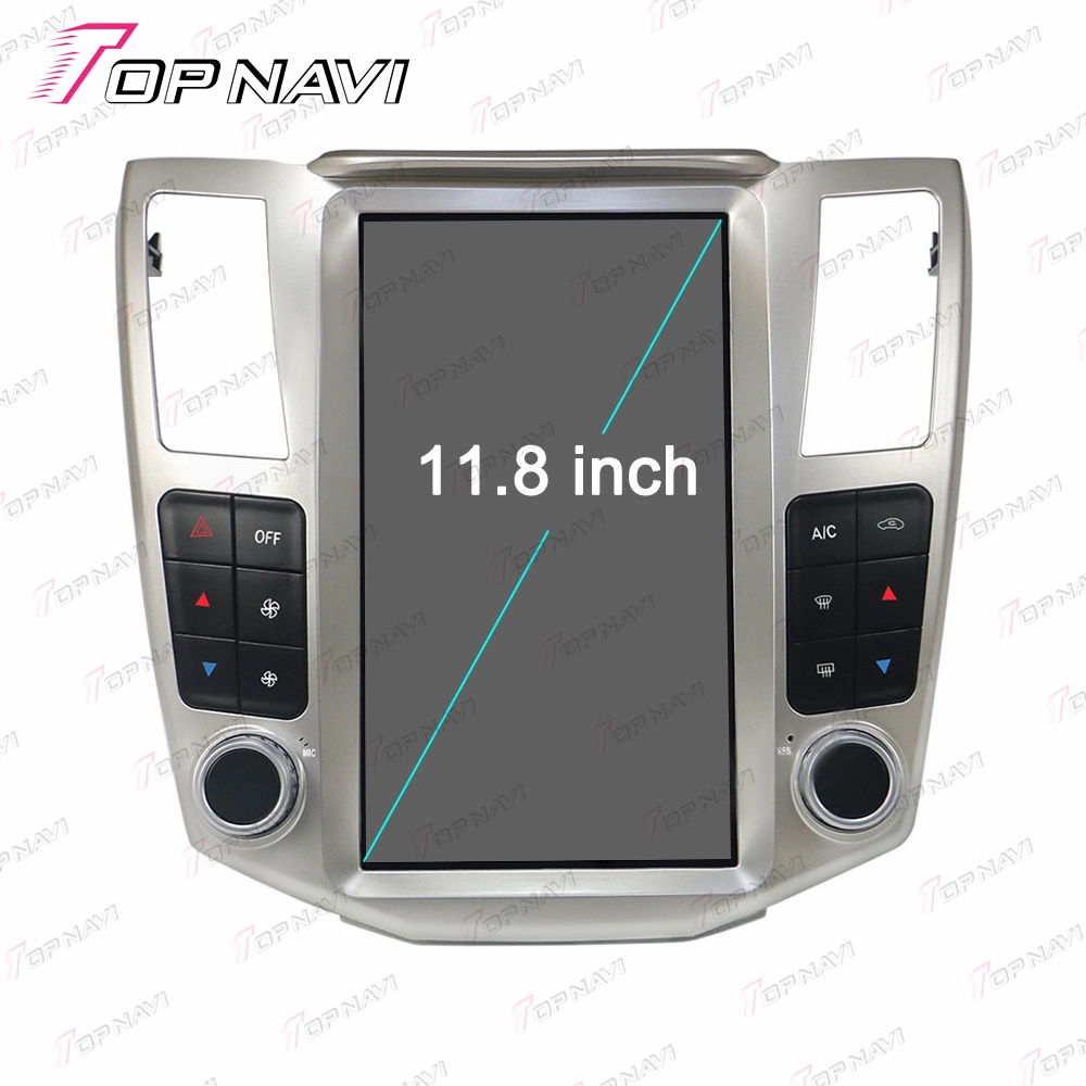 11.8 Inch 4+64G Car Multimedia System for Lexus Rx/Rx300/Rx330/Rx350/2003 2004 2005 2006 2007 2008 2009 Silver Car Speakers