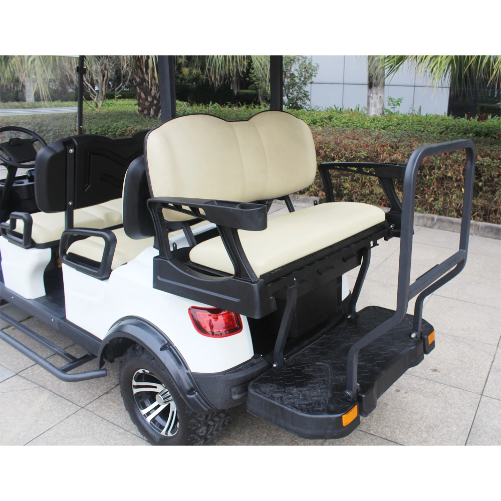 Marshell 6 Sitzer 4 Rad Lithium Batterie Powered Golf Car (DH-M4+2)