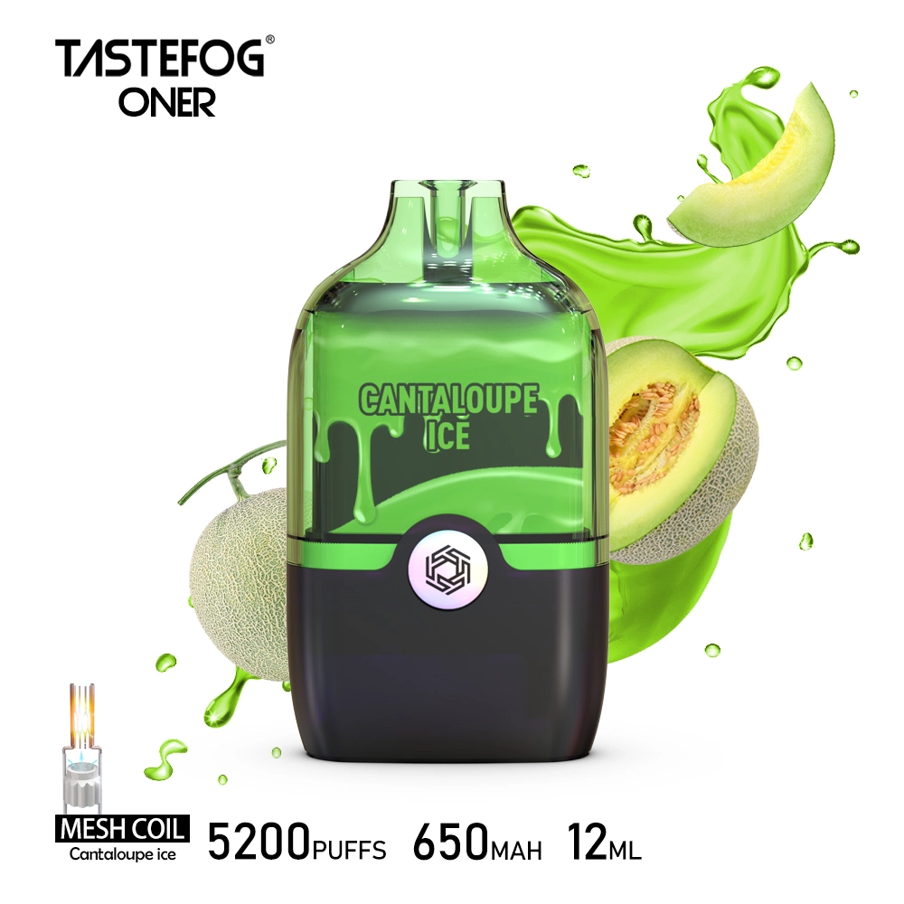 الصحة قادرة على 1 Disposable E Cig Tastefog Oner 5200 أطواق قلم سجائر إلكتروني للمدخنين