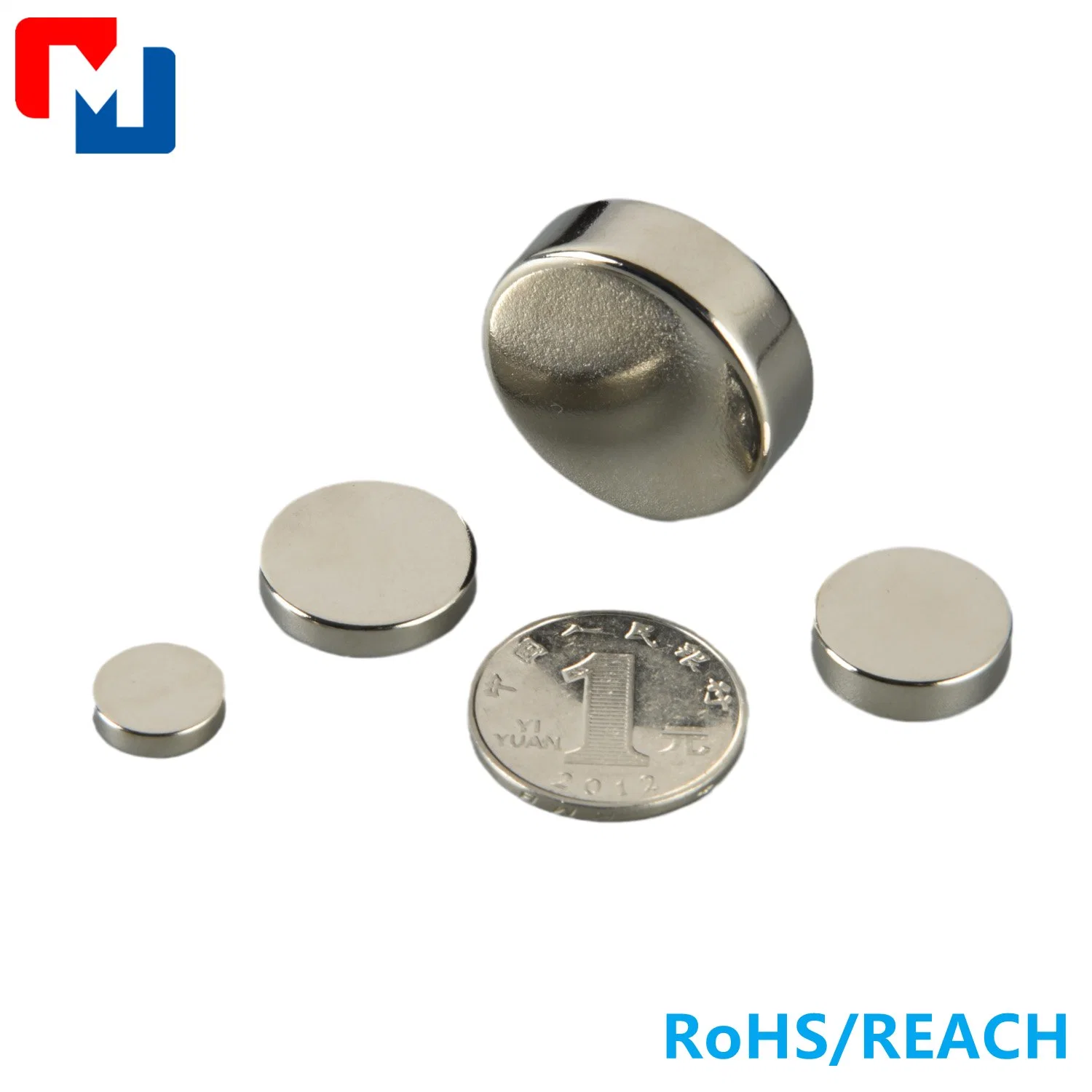 N52 NdFeB Round Magnet D10mm D18mm Strong Neodymium Disc Magnet for Wholesale/Suppliers