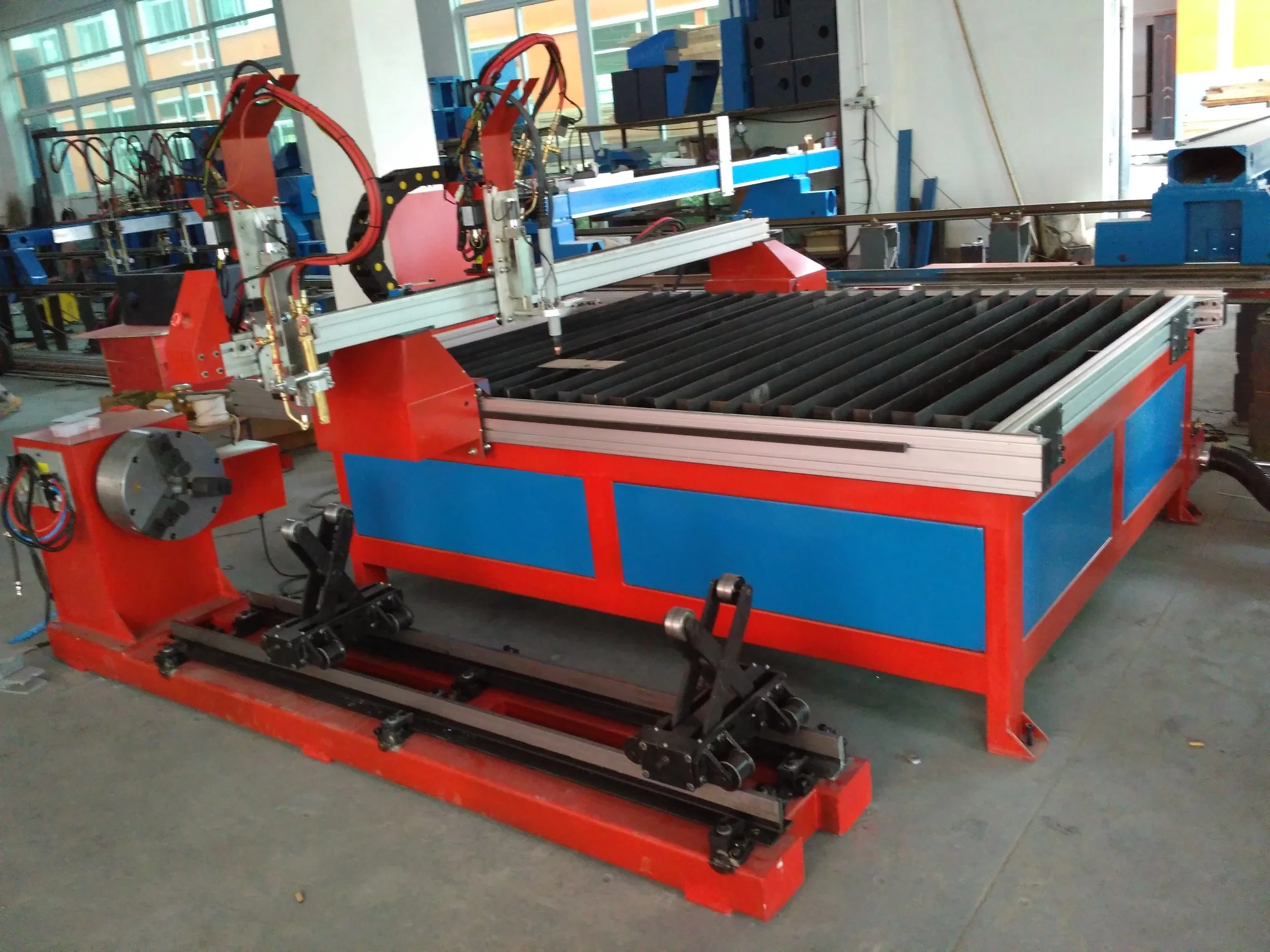 High quality/High cost performance  CNC Plasma Cutter Machine Metal/ Plate and Pipes Plasma Cutting Machine for Sale