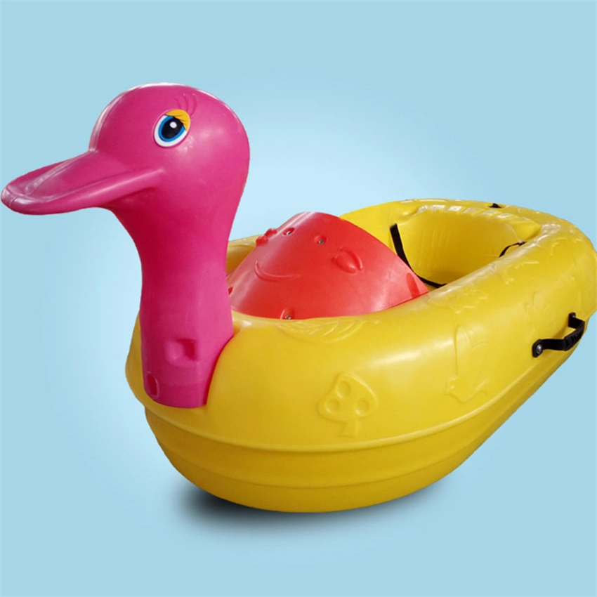 New Design Different Design Animal Shapes Duck Electric Battery Music Light Bumper Boat for Sale