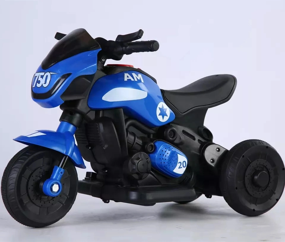 Voiture électrique pour enfants Moto électrique de petite taille 6V4 Batterie 3 roues Garçons et filles Jouets pour bébés