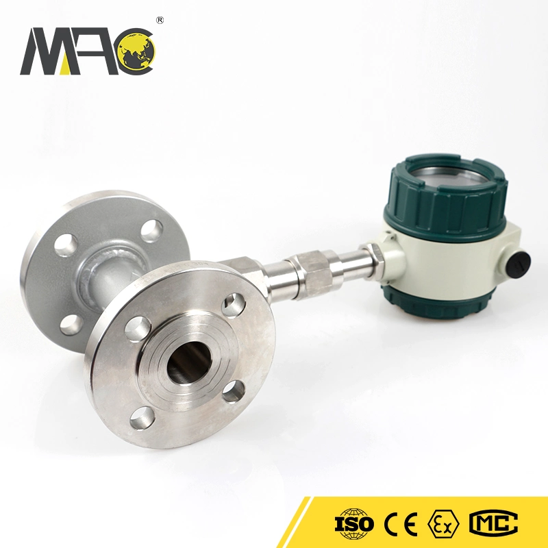 Macsensor RS485 Hart Explosion-Proof Insertion Type Gas Liquid Steam Target Flow Meter