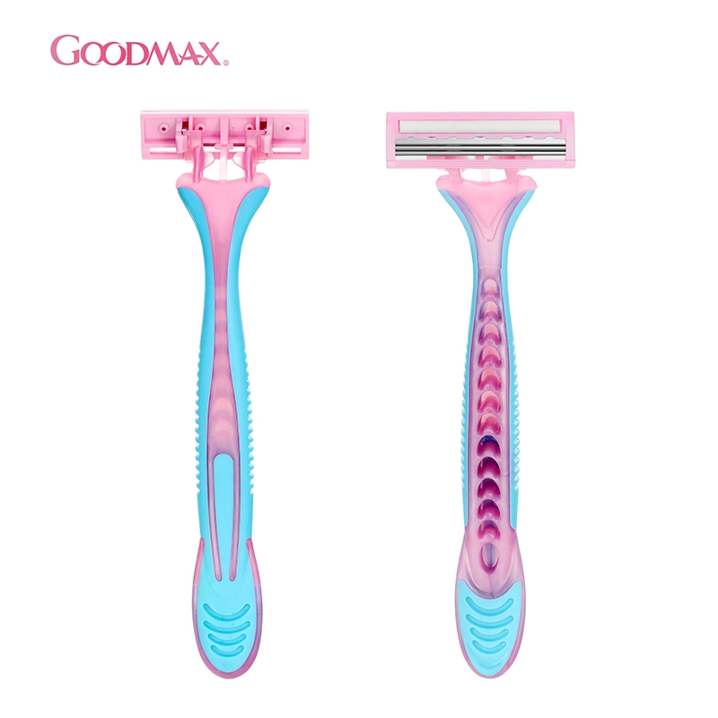 Triple Blade Hot Item Disposable Razor for Female