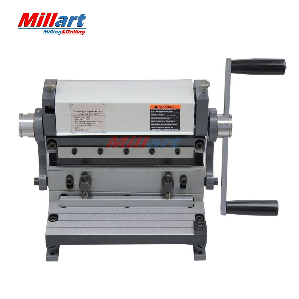 3-in-1/200 Mini Multi Function Sheet Metal Working Machine