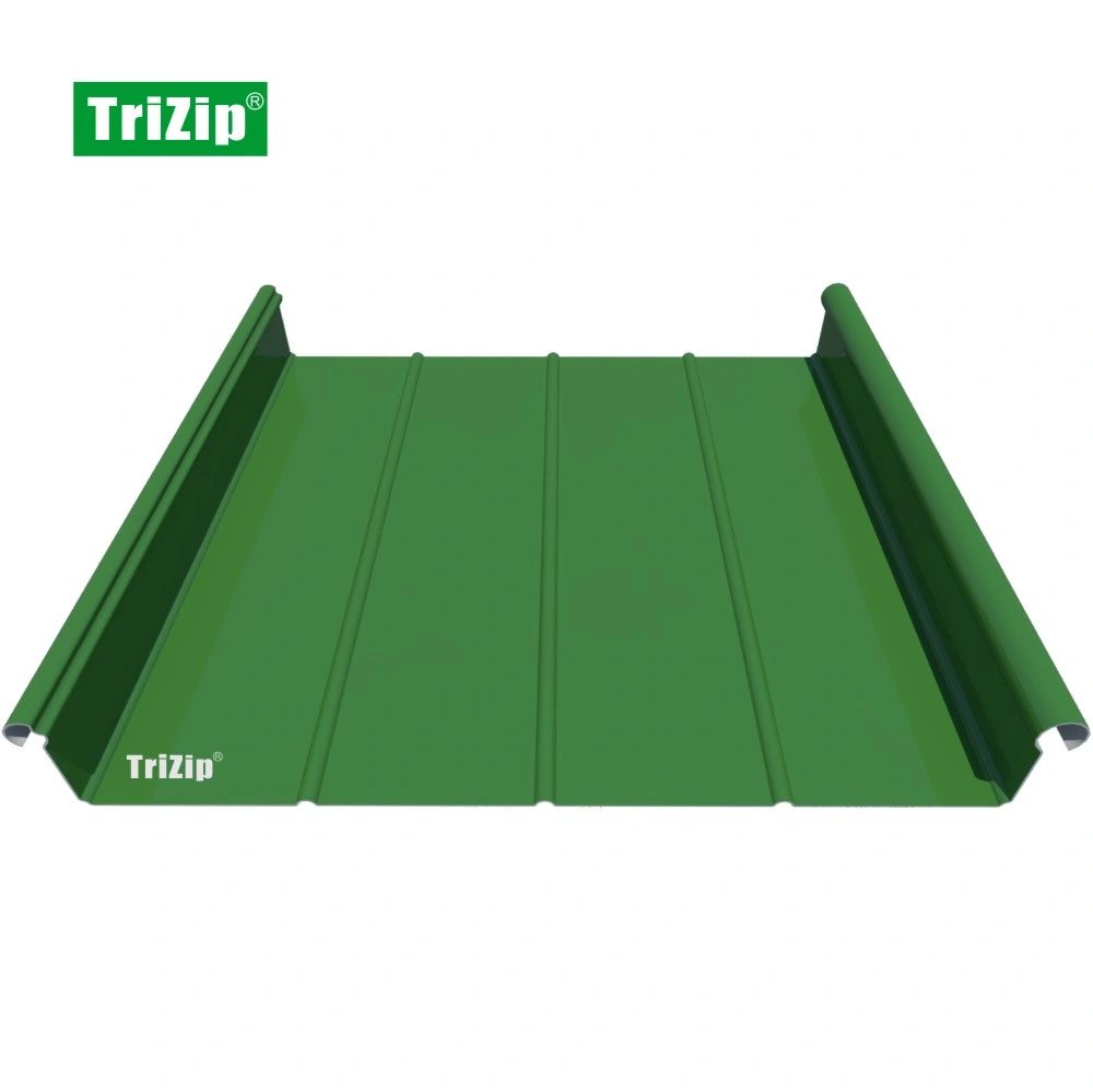 Trizip Metal Aluminum Alloy Standing Seam Roofing, Facade, Cladding System - Exhibition Centre (TD023)