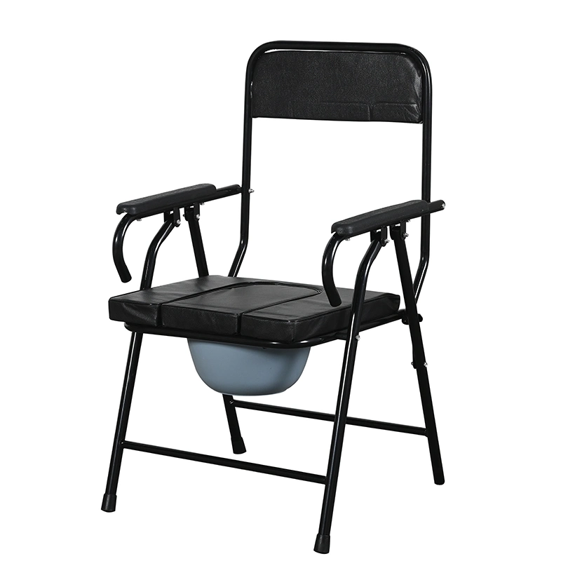 Hospital Commode Patient Folding Toilet Chair for Elderly