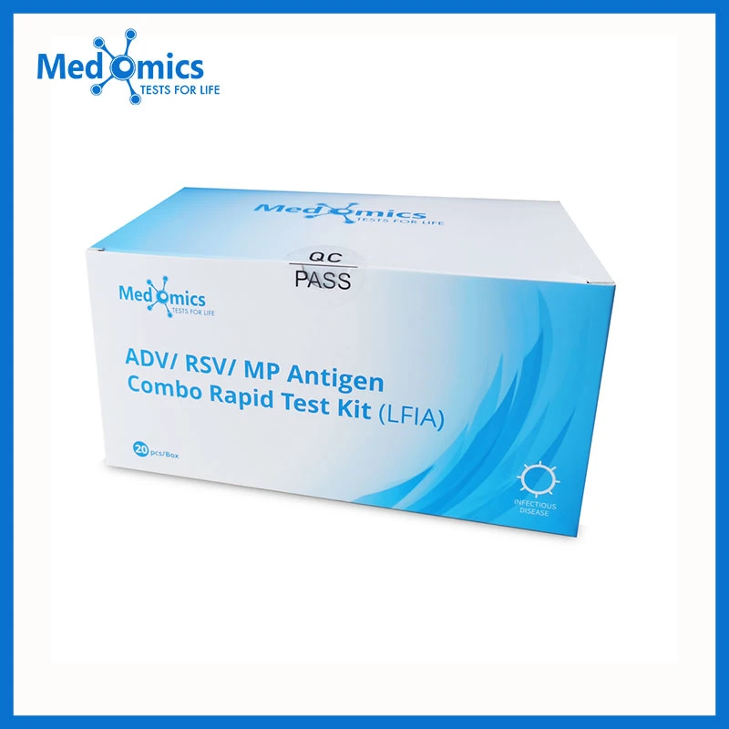 Medomics Adv/ Rsv/ MP Antigen Combo Rapid Test Kit (LFIA)