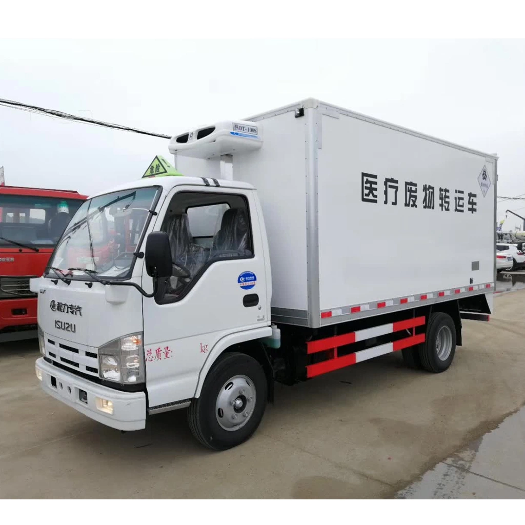 I-Suzu Hospital Clinical Waste Disposal Van Truck Medical Refuse Transfer Vehicle