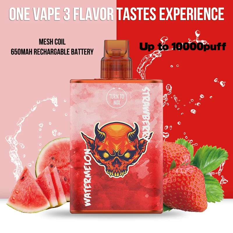 Wholesale/Supplier OEM ODM Online Shopping Factory Mixed Flavors Vape 10000 12000 Puff Disposable/Chargeable 650mAh Recharge Electronic Cigarette with Fruit Tastes Dual Flavor