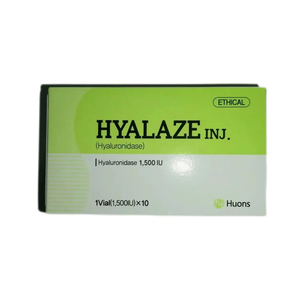 Utilisation médicale Lysozyme injection soutireuse dermique dissolution Corée Hyalaze hyaluronidase 1500u